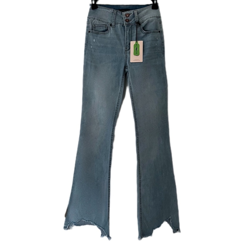 Sincerely Jules- Light Blue Flare Jeans (sz 0) NWT